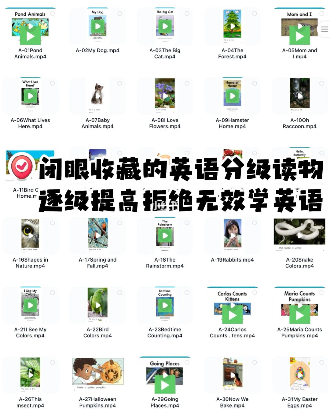 RAZ英语分级阅读